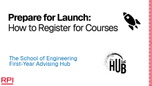 Prepare for Launch: How to Register for Courses